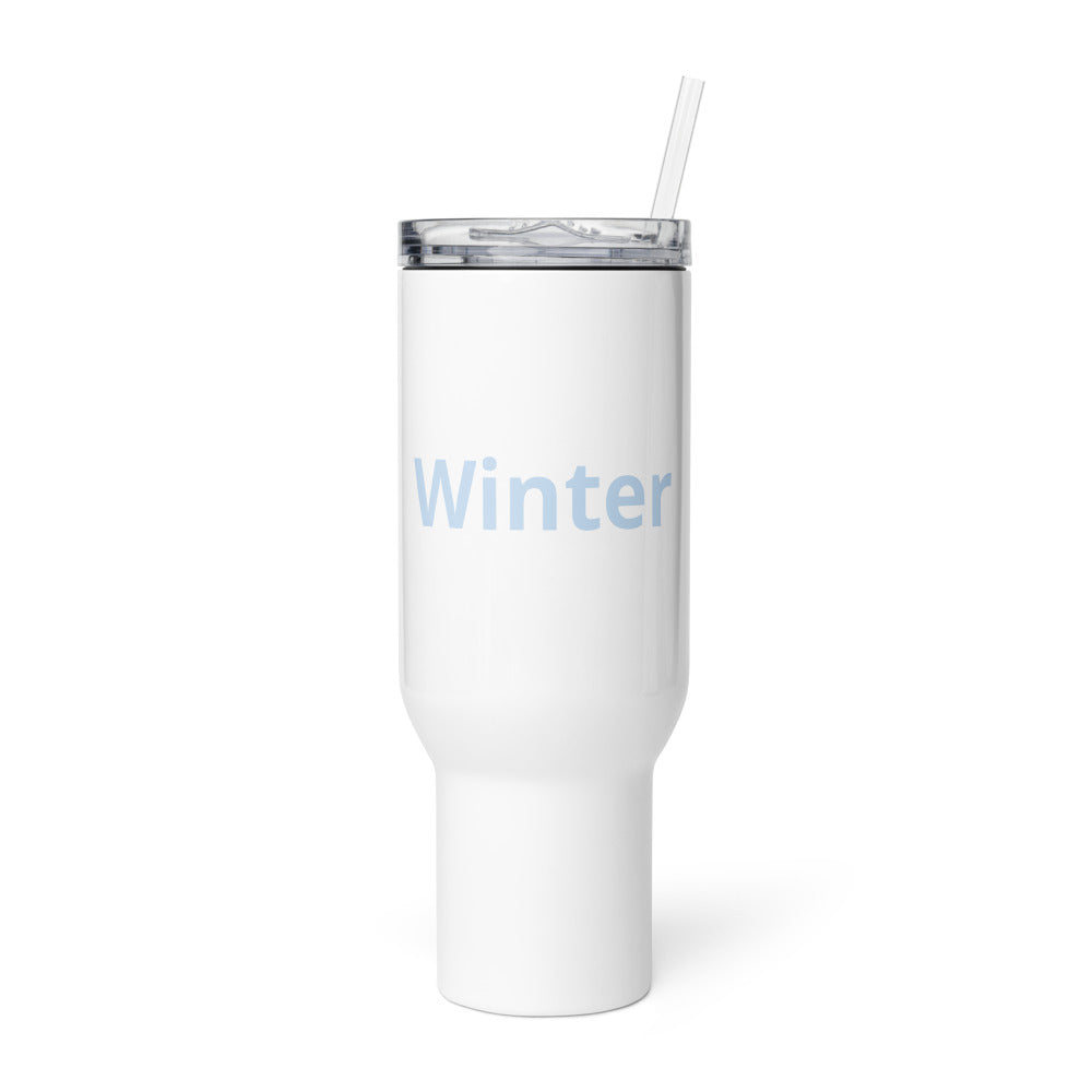 The Frozen Curse  Winter  Travel Mug