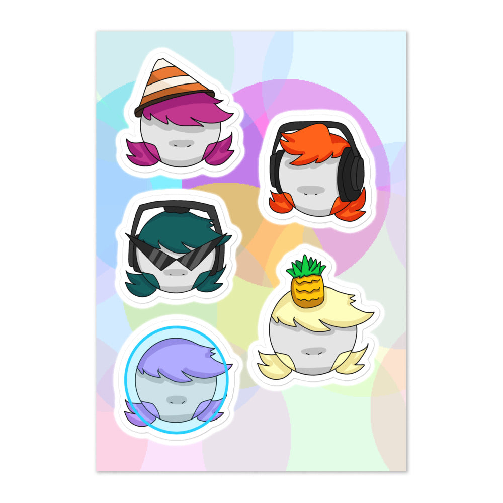 Nautilus's Merch Shop - The Gang Sticker Sheet – Crowdmade