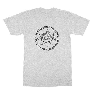 Game Designer T-Shirt (Double Sided) - CLICK TO SEE MORE COLOURS!