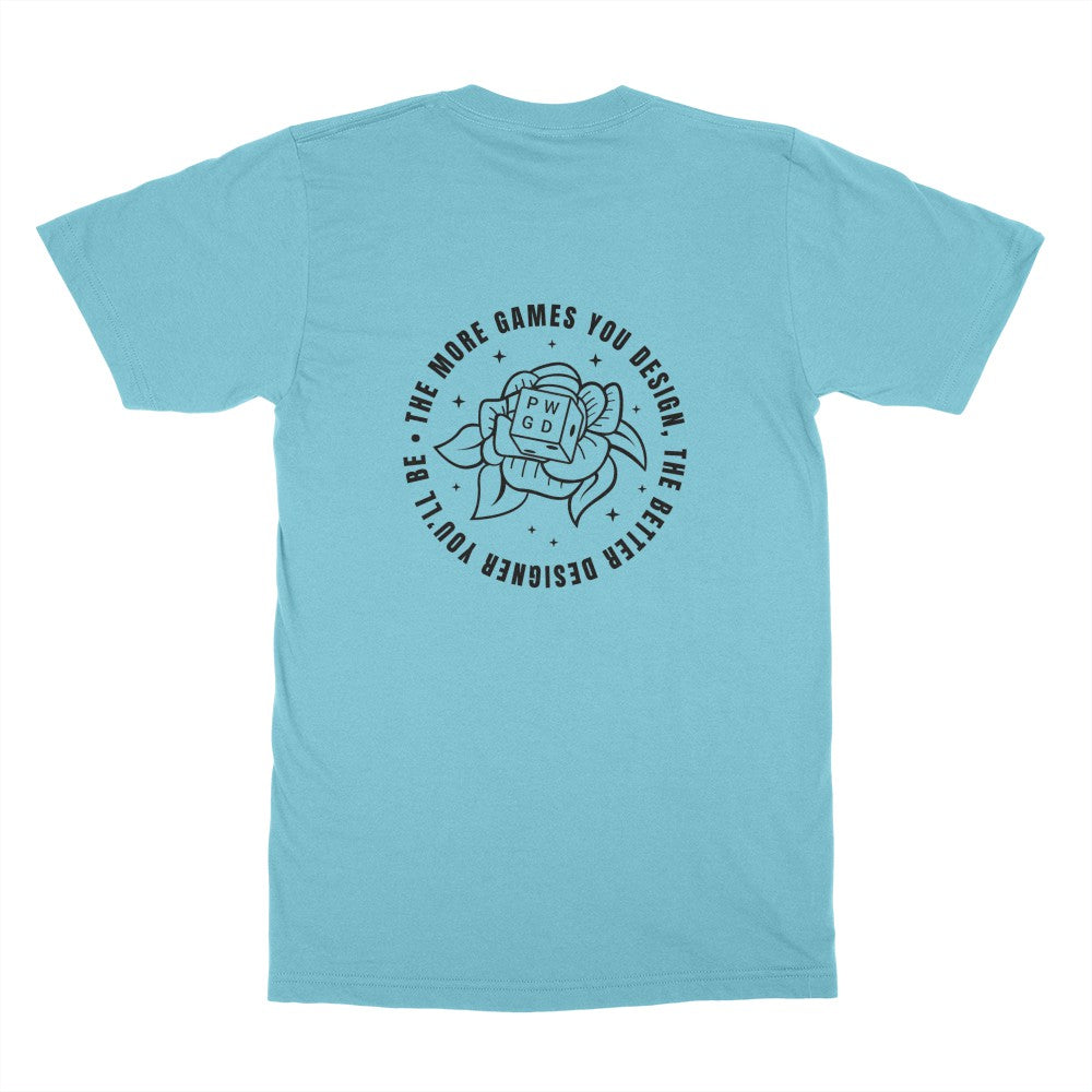 Game Designer T-Shirt (Double Sided) - CLICK TO SEE MORE COLOURS!