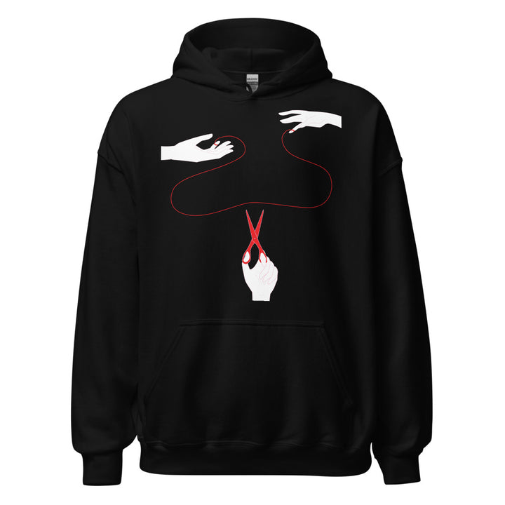 The Red String of Fate Unisex Pullover Hoodie