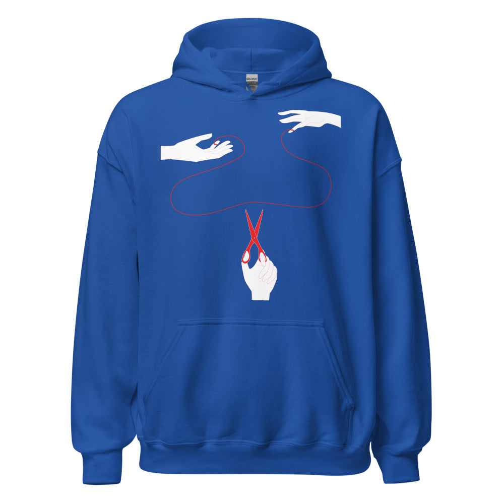 Yandere Dev - The Red String of Fate - Unisex Pullover Hoodie 