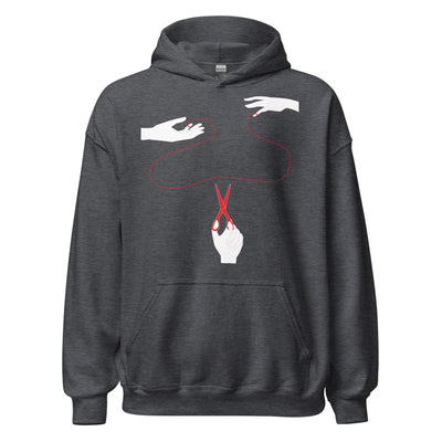 The Red String of Fate - Unisex Pullover Hoodie