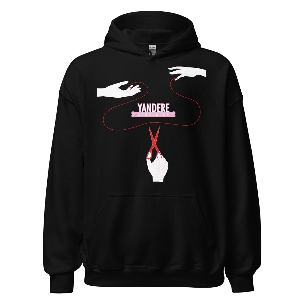 The Red String of Fate (Logo) - Unisex Pullover Hoodie