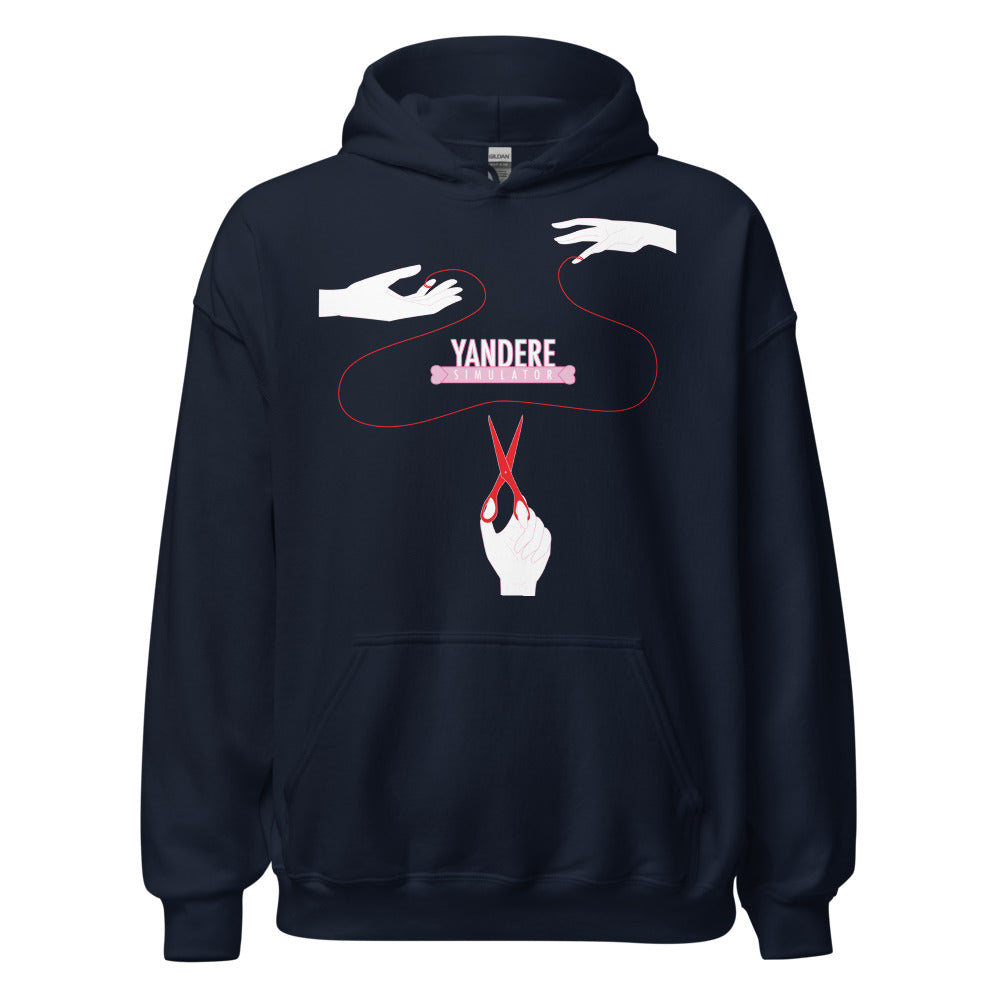 The Red String of Fate (Logo) - Unisex Pullover Hoodie