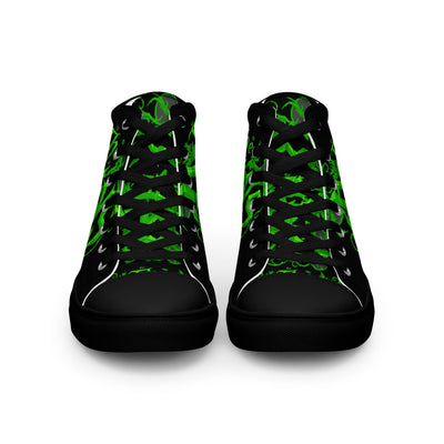 The Ruins Green logo kicks