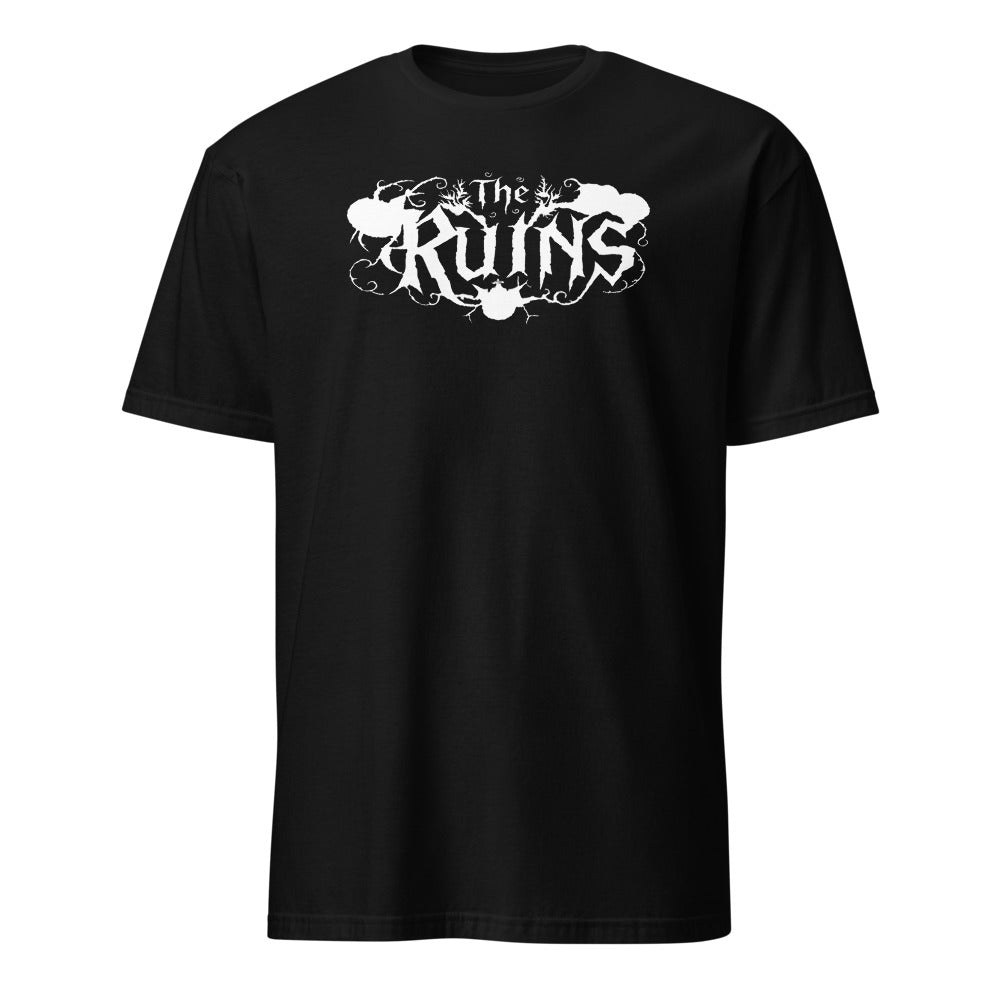 The Ruins white logo
