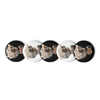 The Wolf's Support | pin set