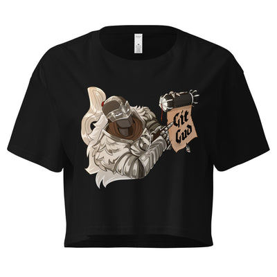 The Wolf's Support | crop top