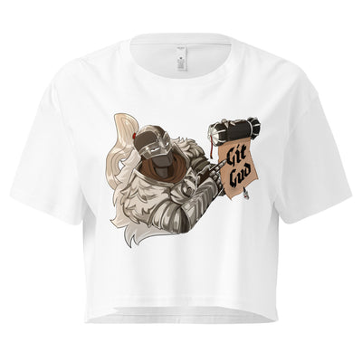 The Wolf's Support | crop top