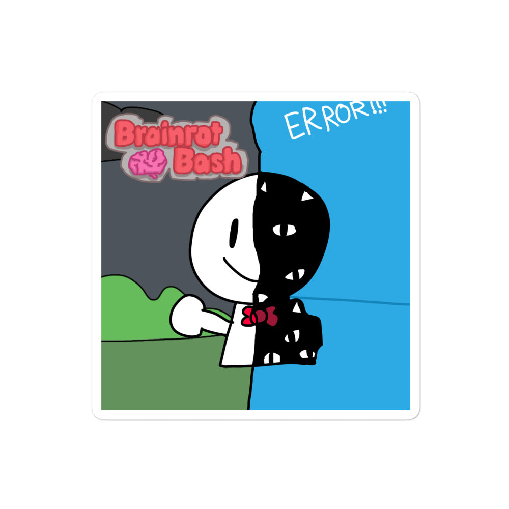 The brainrot bash glitch sticker