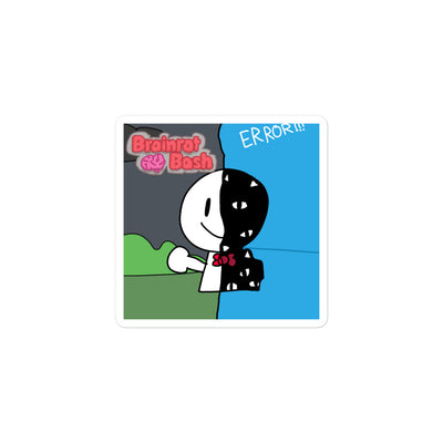 The brainrot bash glitch sticker
