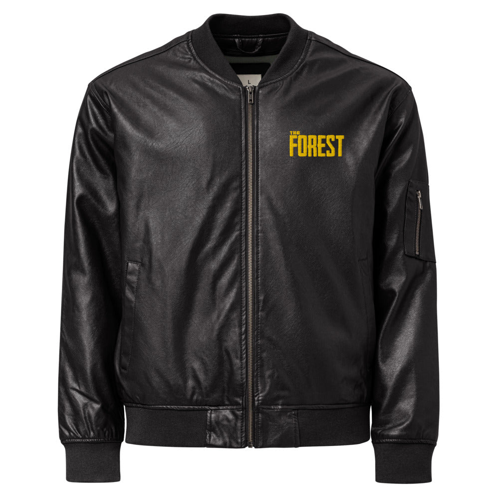 The forest leather jacket
