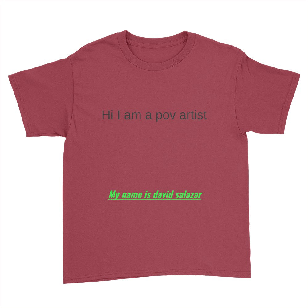 The pov artist shirt