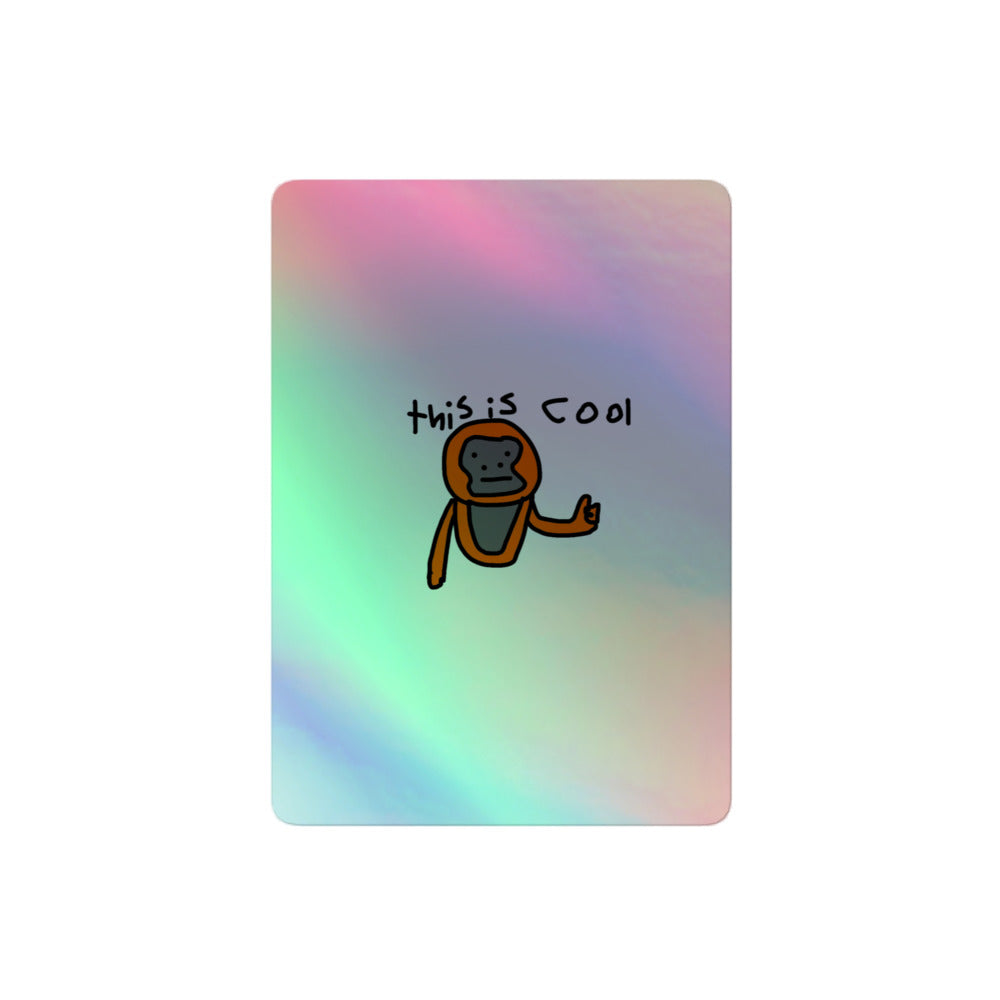 This is cool rainbow sticker