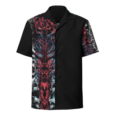 Totum Black and red unisex Botton up