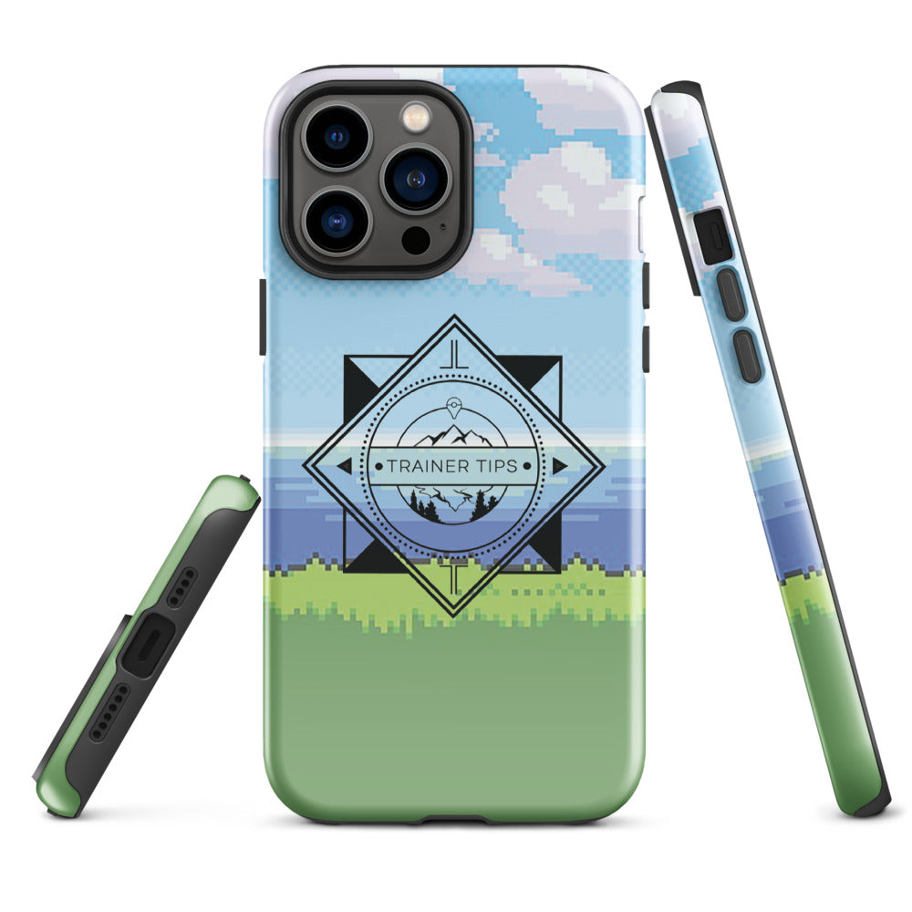 Trainer Tips Color Logo - iPhone Case