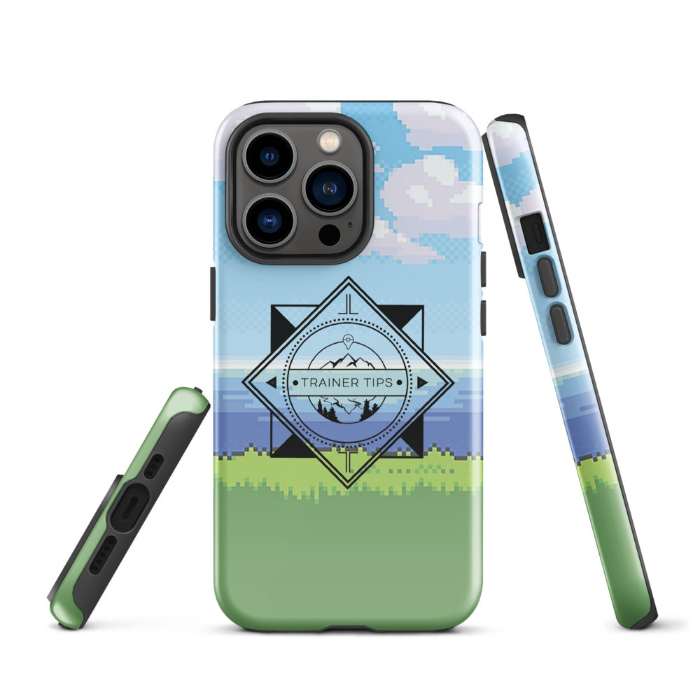 Trainer Tips Color Logo - iPhone Case