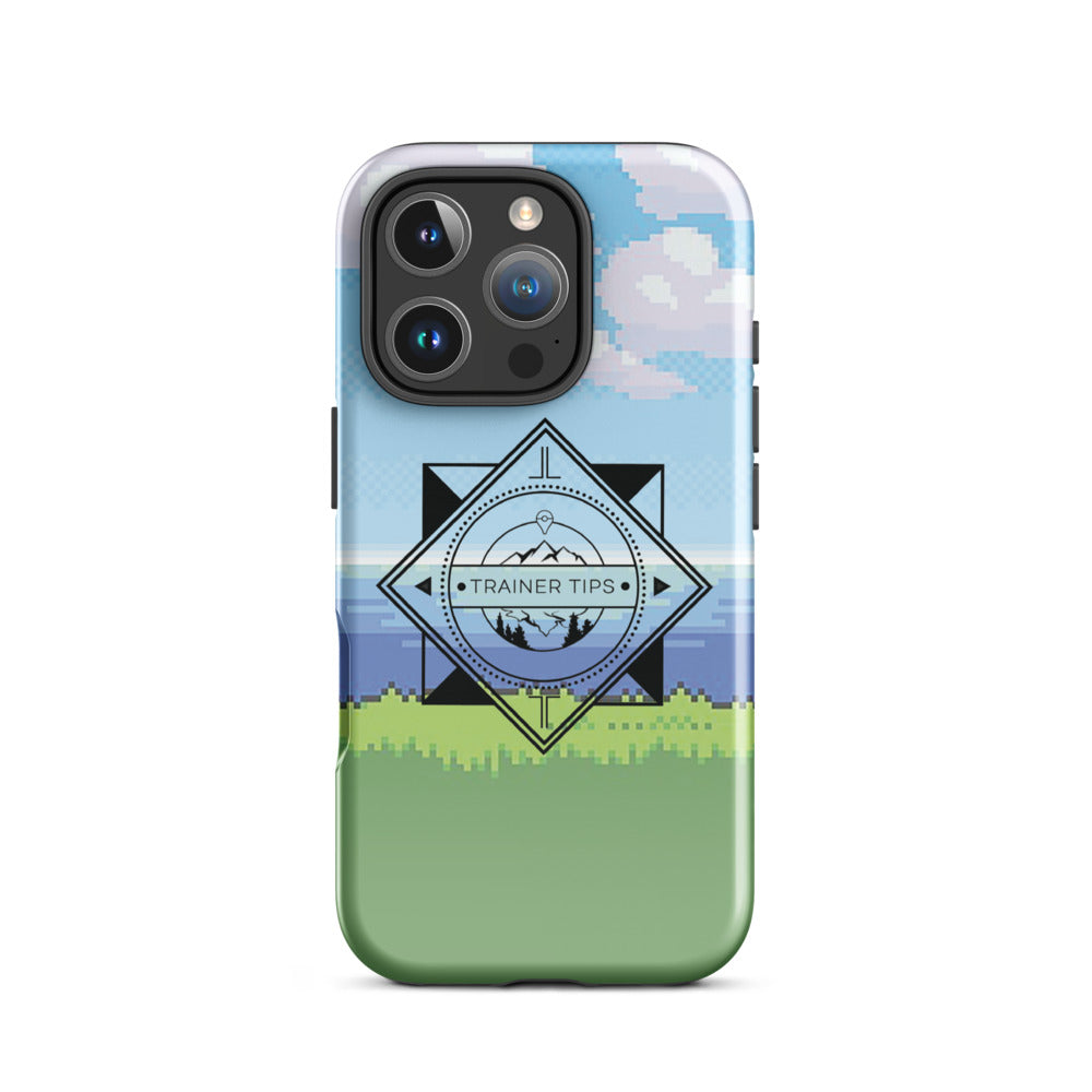Trainer Tips Color Logo - iPhone Case