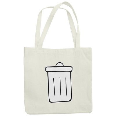 Trash Can Tote Bag