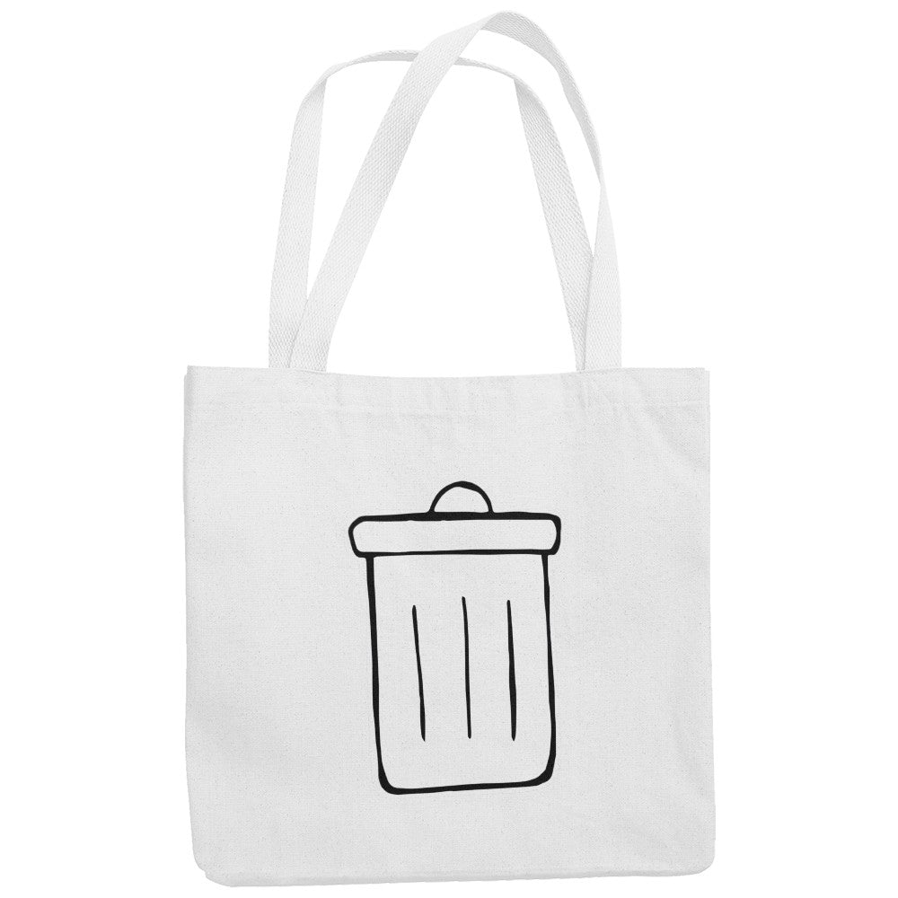 Trash Can Tote Bag