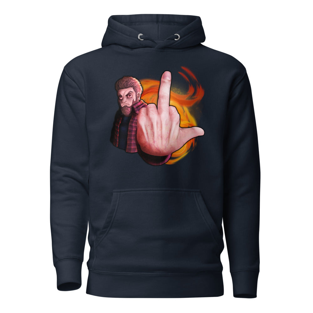 "Try Finger..." Hoodie