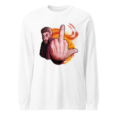 "Try Finger..." Long Sleeve T-Shirt