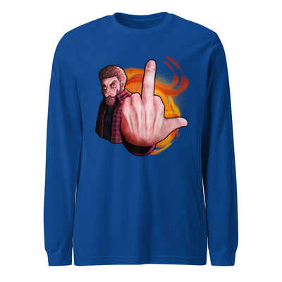 "Try Finger..." Long Sleeve T-Shirt