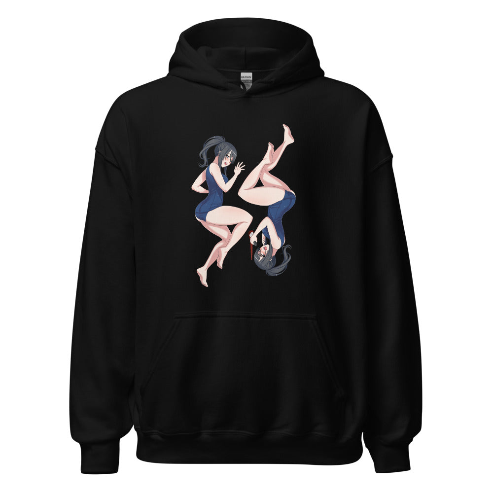 Two Sides Swimsuit - Unisex Pullover Hoodie