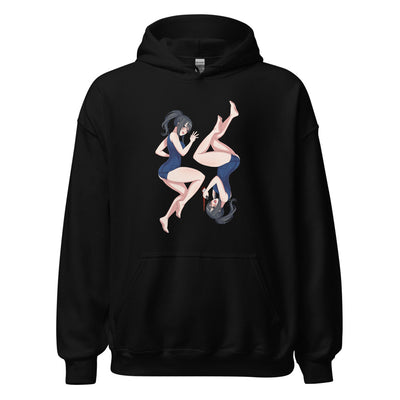 Two Sides Swimsuit - Unisex Pullover Hoodie