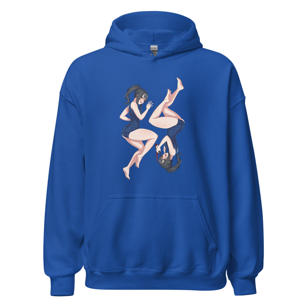 Two Sides Swimsuit - Unisex Pullover Hoodie
