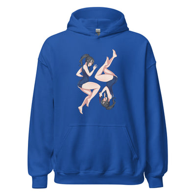 Two Sides Swimsuit - Unisex Pullover Hoodie