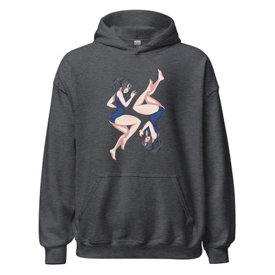 Two Sides Swimsuit - Unisex Pullover Hoodie