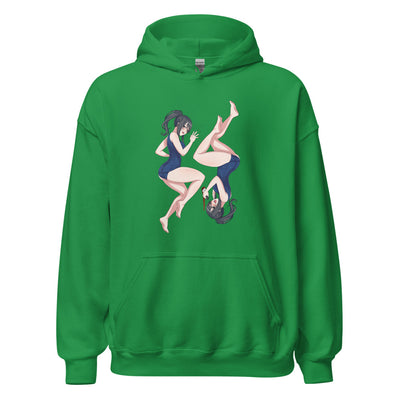 Two Sides Swimsuit - Unisex Pullover Hoodie