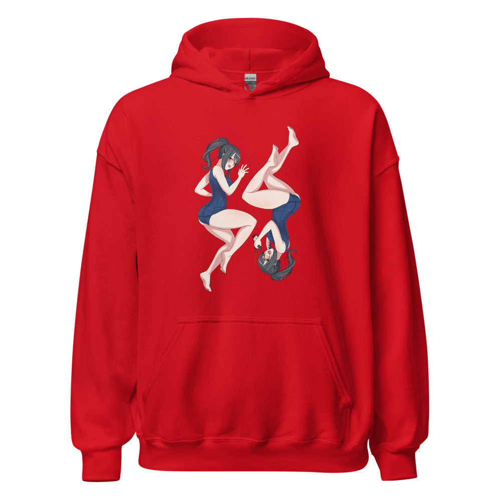 Two Sides Swimsuit - Unisex Pullover Hoodie