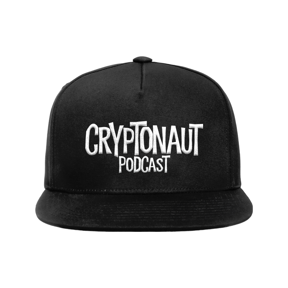 Cryptonaut Podcast Embroidered Snapback