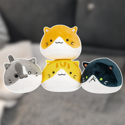 Cat Plushie Set (pre-sale)