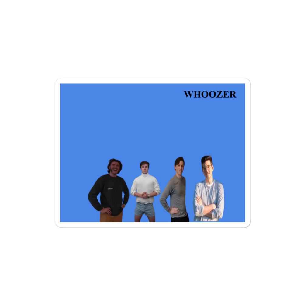 WHOOZER STICKER(S)