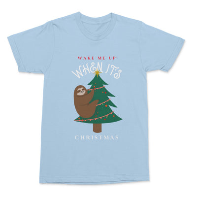 Wake Me Up When It's Christmas Shirt