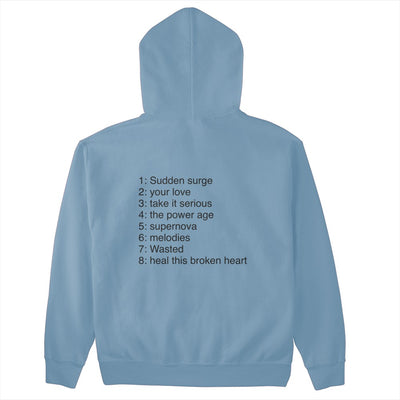 Wasted Tracklist Hoodie