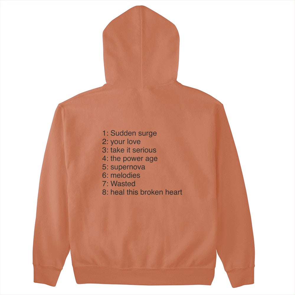 Wasted Tracklist Hoodie