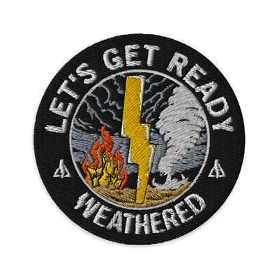 Weathered Embroidered Patch