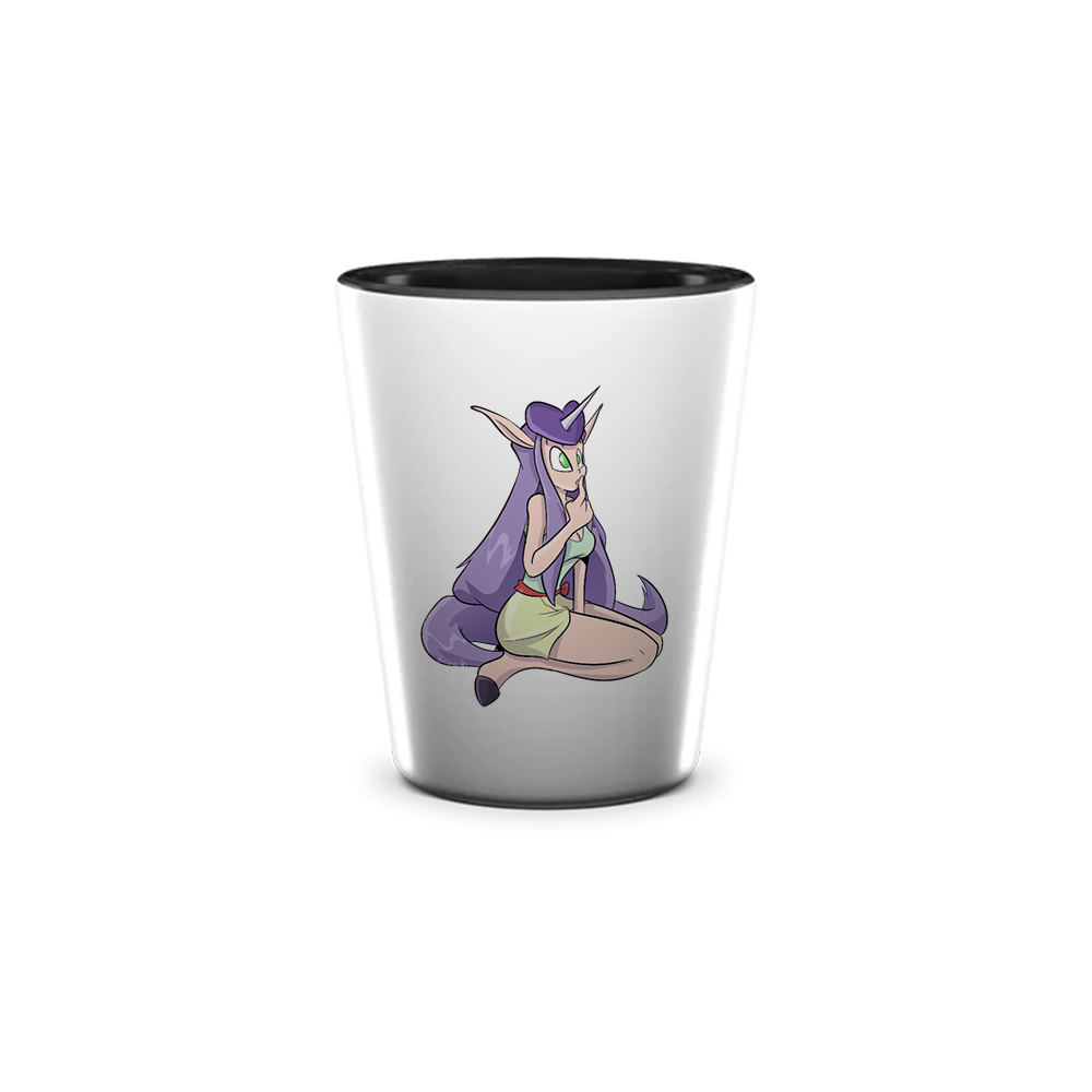 Curious Lily Shot Glass