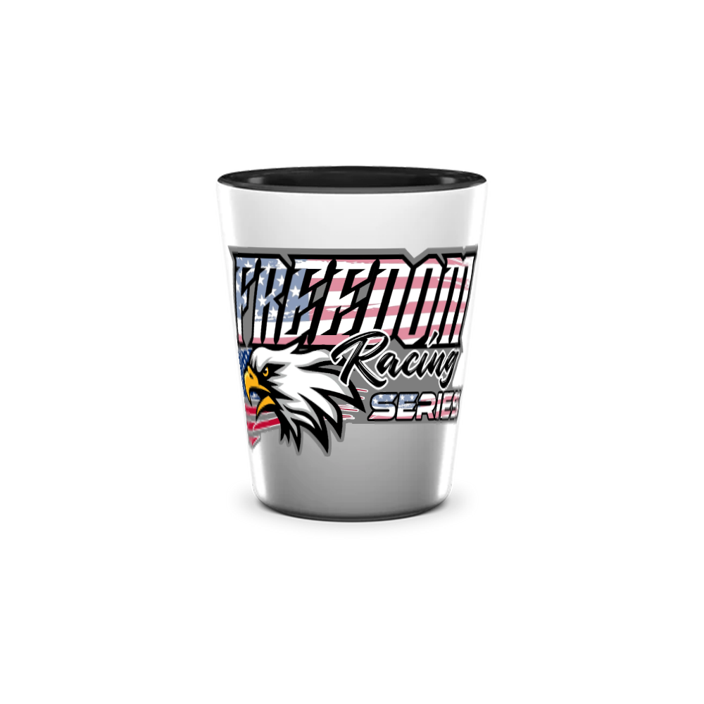 Freedom Racing Logo Shot Glass