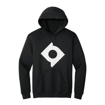 (White) Atlas Logo Hoodie