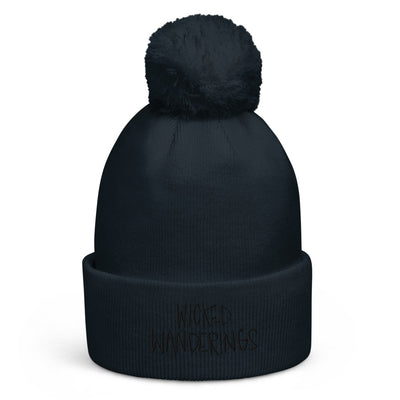 Wicked Wanderings Pom-Pom Beanie