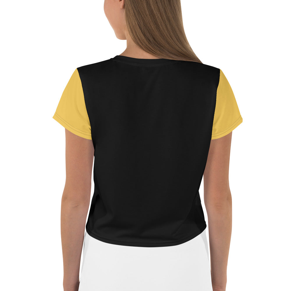Wire Frame Face Crop Tee