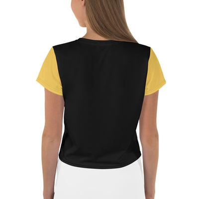 Wire Frame Face Crop Tee