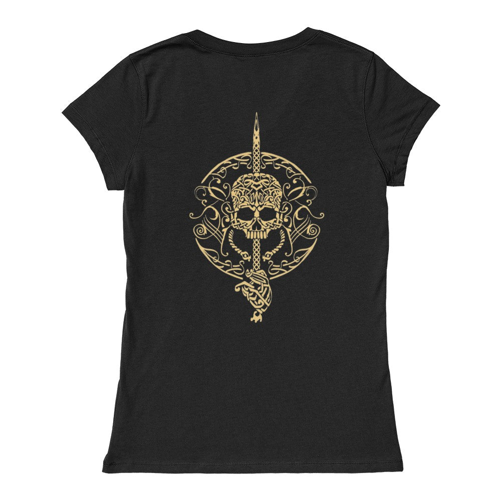 Women' Ribbon Skull