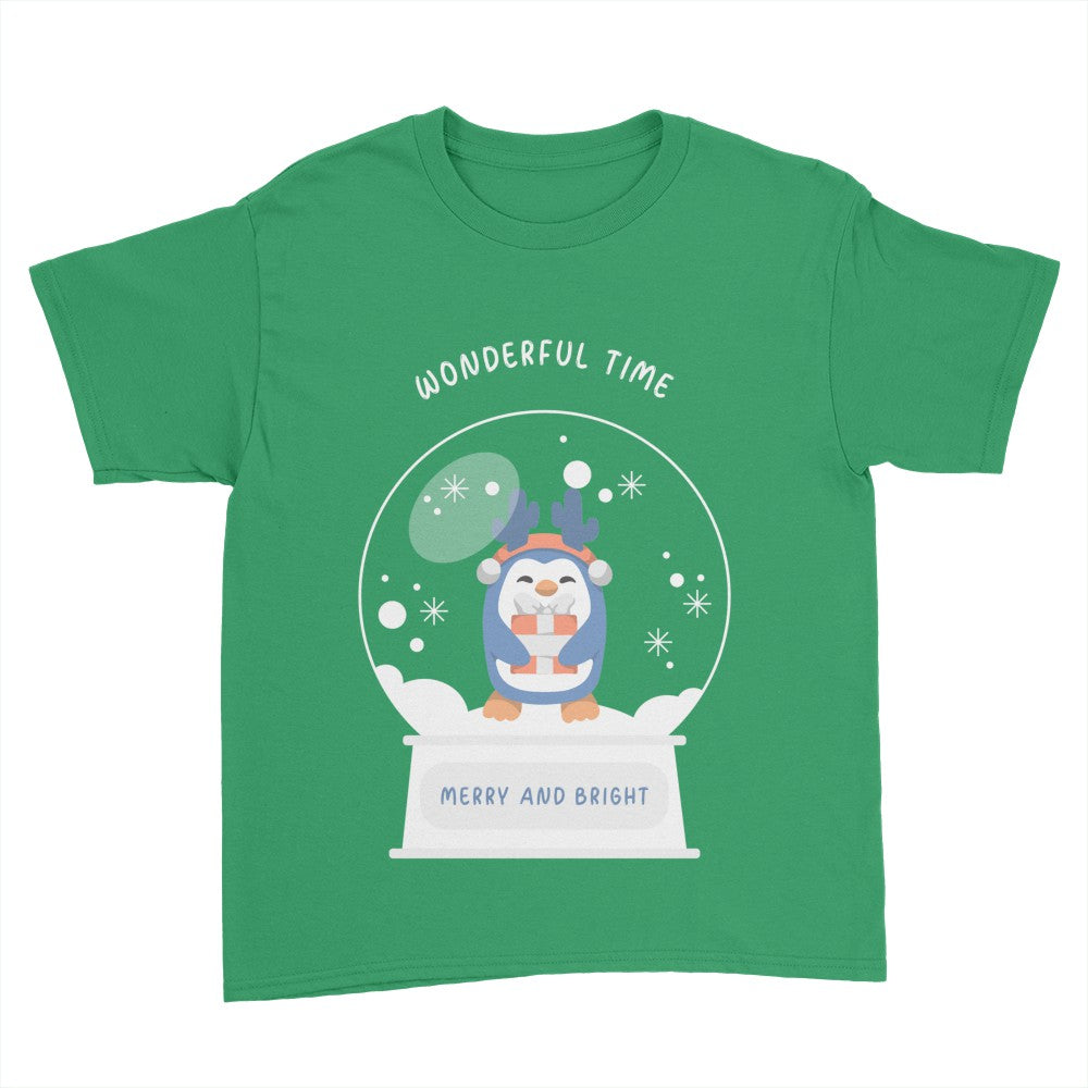 Wondeful Time Merry And Bright Youth Shirt